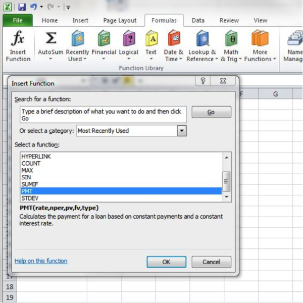Using Microsoft Excel To Estimate Your Car Payments 9555