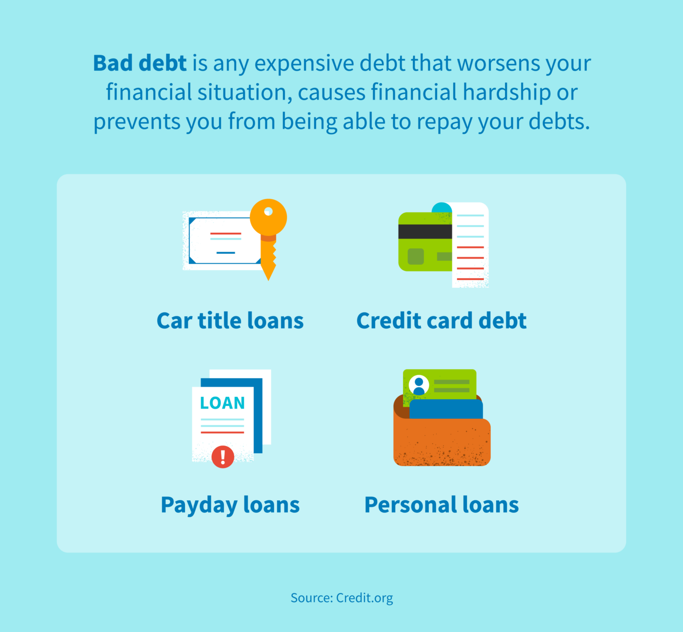 Good Debt Vs Bad Debt