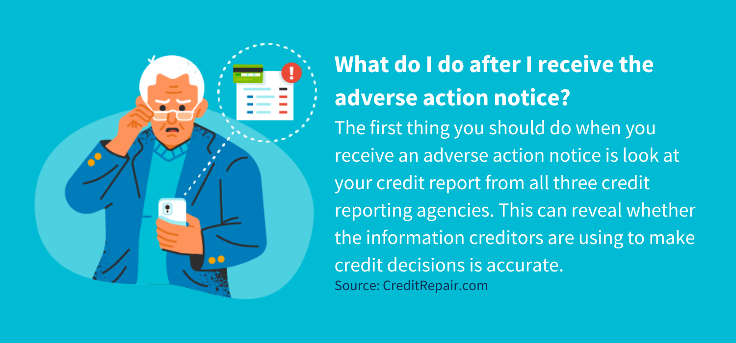 What Is an Adverse Action Notice? | CreditRepair.com