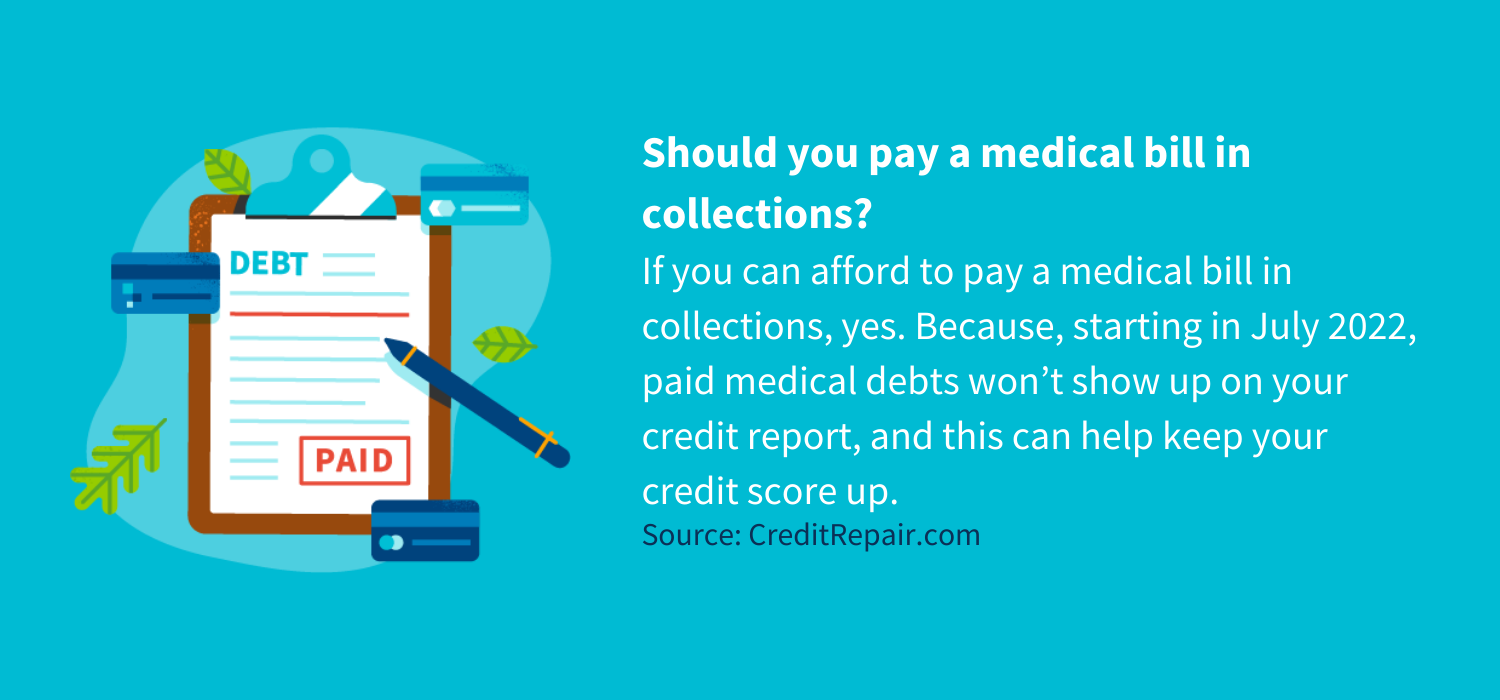 What Happens If You Don't Pay Medical Bills? - Self. Credit Builder.