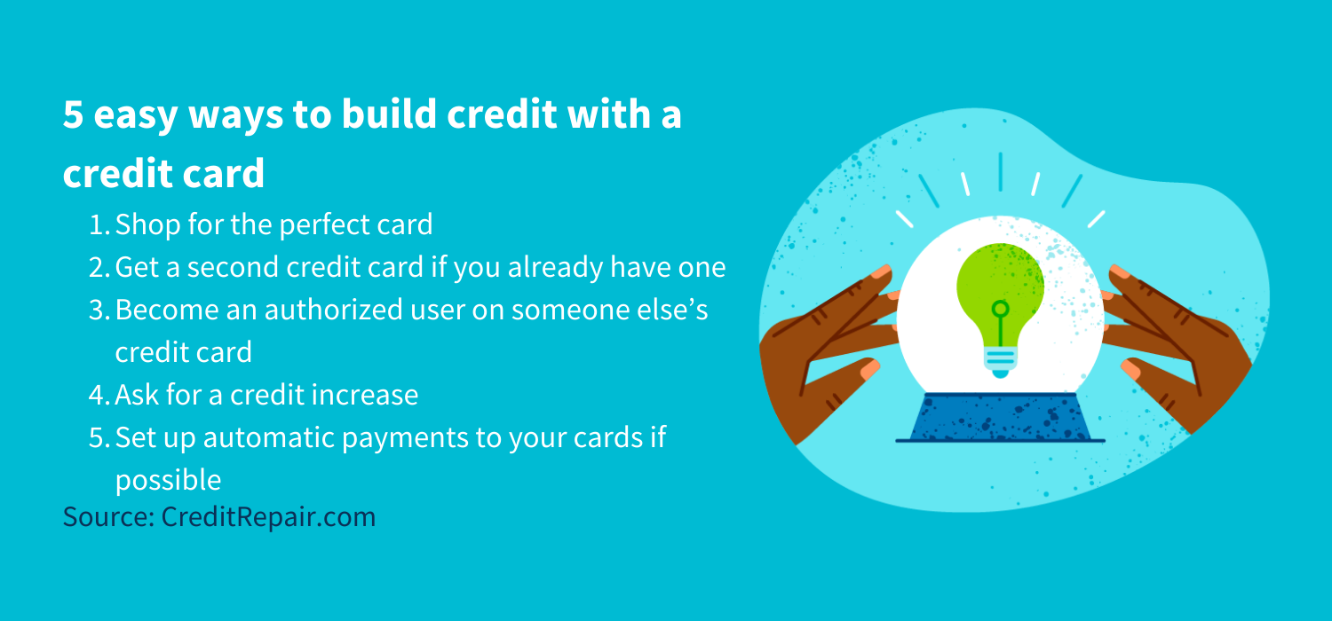 does getting a credit card build credit